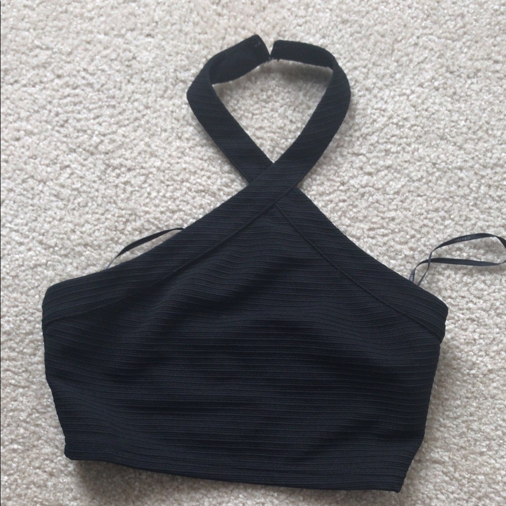 Halter crop top